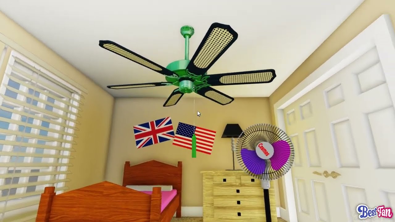 Vintage Roblox Ceiling Fan Discovery in Luxury Home | Roblox