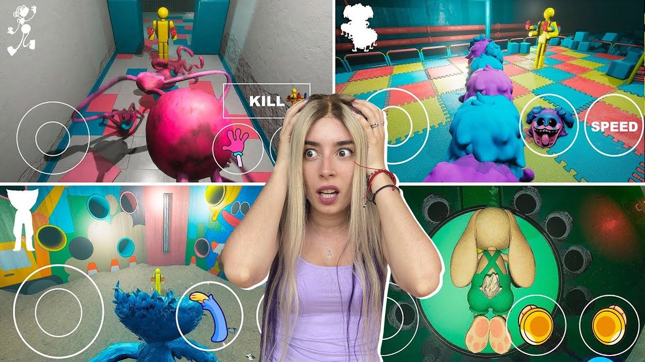 ME CONVIERTO EN TODOS LOS PERSONAJES DE POPPY PLAYTIME CAPÍTULO 2