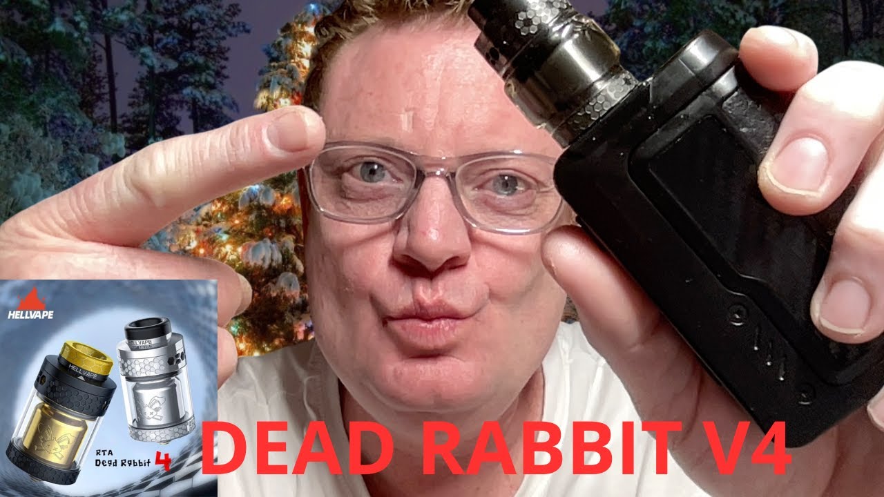 DEAD RABBIT RTA 4 | HELLVAPE | ATO RECONSTRUCTIBLE | E- LIQUIDE PAIN D'&Eacute;PICES | UNICORN