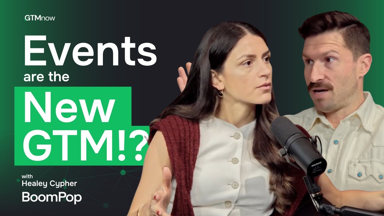 Why AI Is Killing Your Outbound and Making In-Person GTM Inevitable, with Healey Cypher of BoomPop