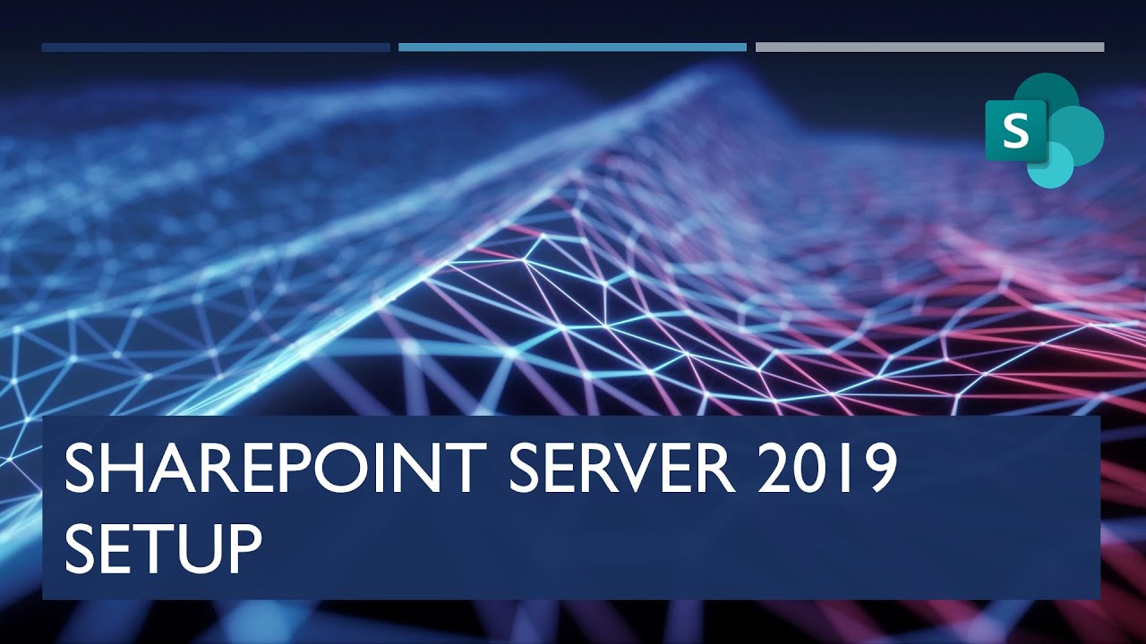 Set up Sharepoint Server 2019 On-Prem - Deutsch