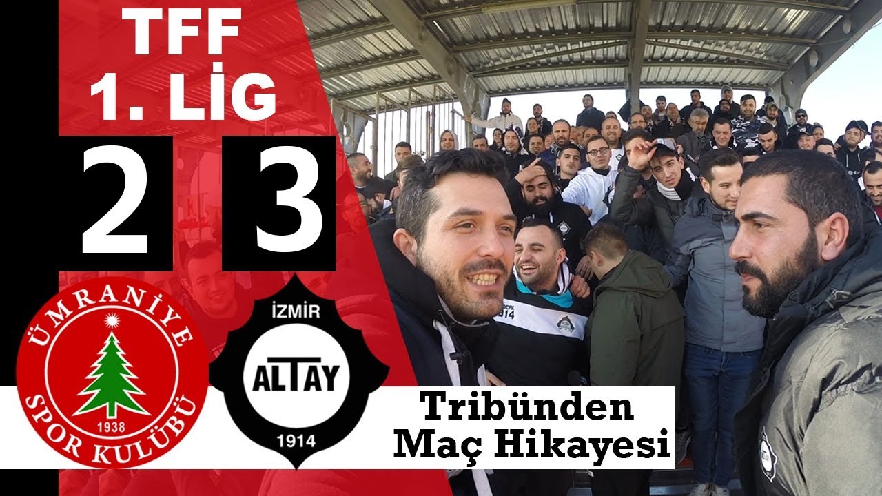 NE MAÇ OLDU AMA! ÜMRANİYESPOR vs ALTAY O Bir Altaylı Tezahüratı