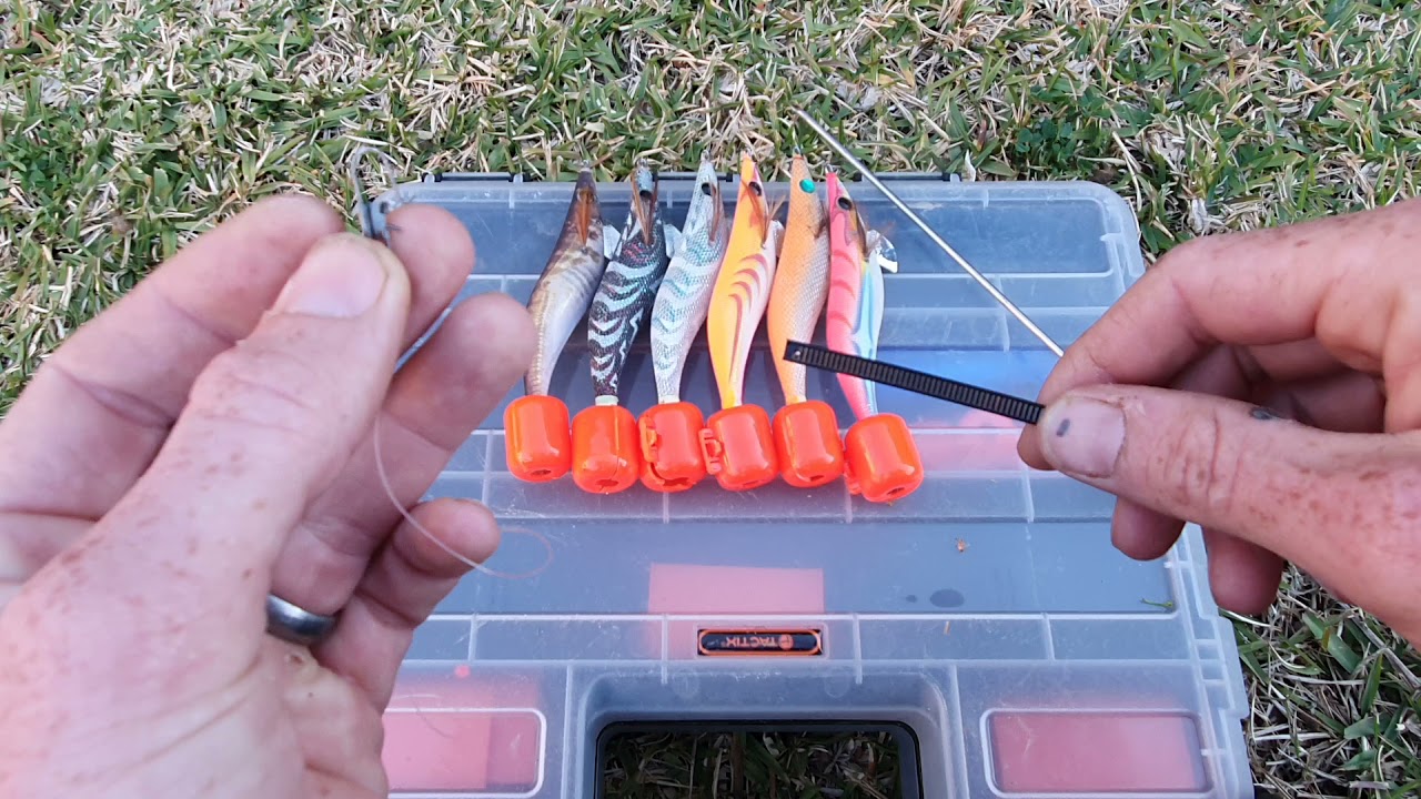 Squid secret - Making your own Squid Jig.