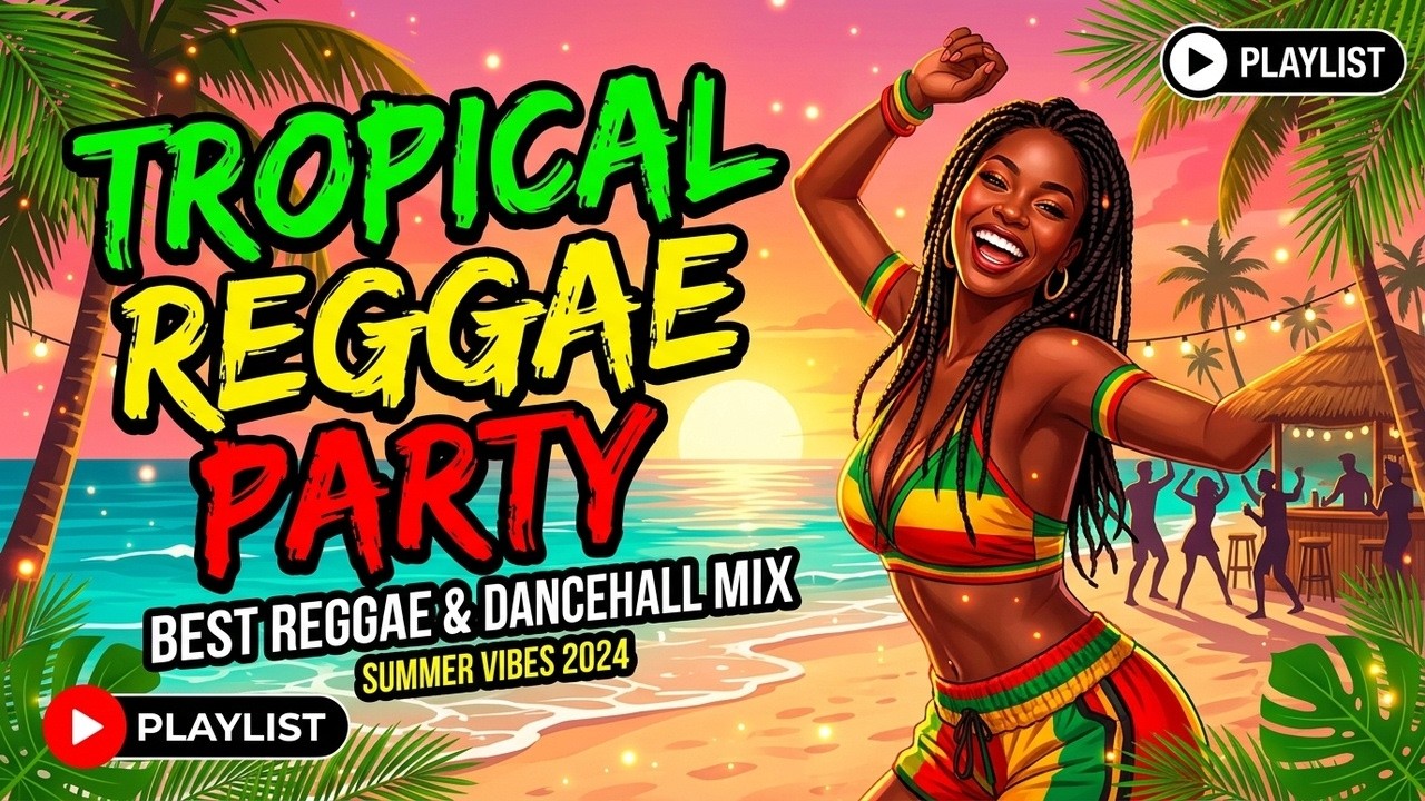 Relaxing Reggae Island Session 🎶 Calm Tropical Sounds for Easy Days and Quiet Reflections
