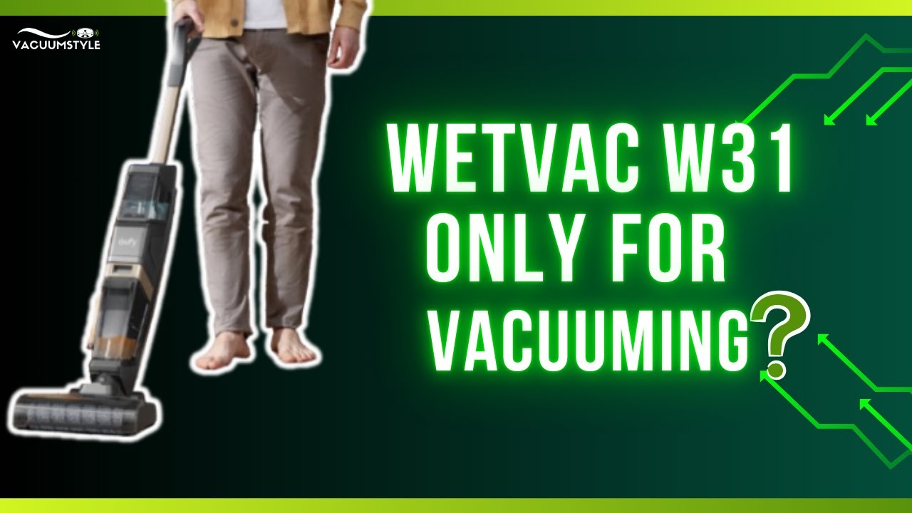 Can the WetVac W31 Be Used Just for Vacuuming? 🤔