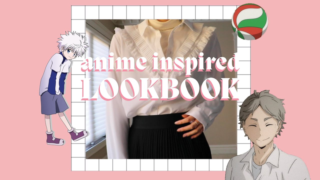 anime inspired lookbook // for the lowkey weeb