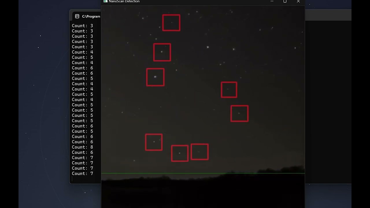 New Jersey UFOs tracked using Nanoscan