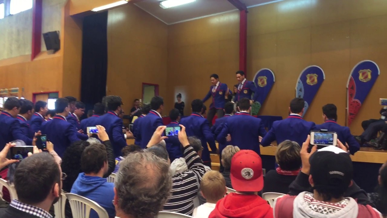Hato Pāora haka prizegiving