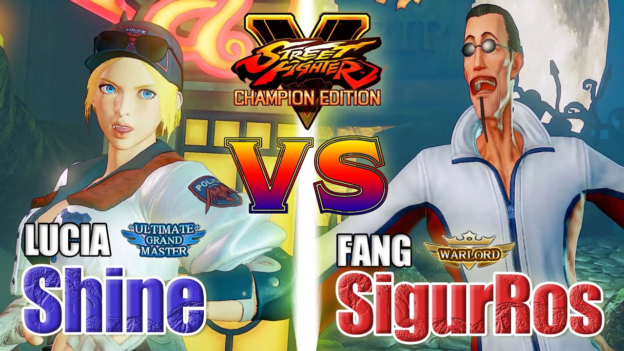 SFV CE 👊🏻 Shine (Lucia) vs SigurRos (Fang) FT3 Battle lounge [season 5]