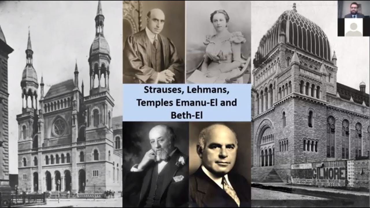 Straus Historical Society Presentation, Two Great Families and their Temple 11/18/20