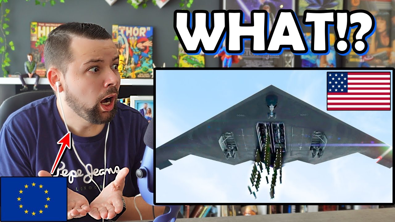 European Reacts to B-21 Raider (WHAT THE...🤯)