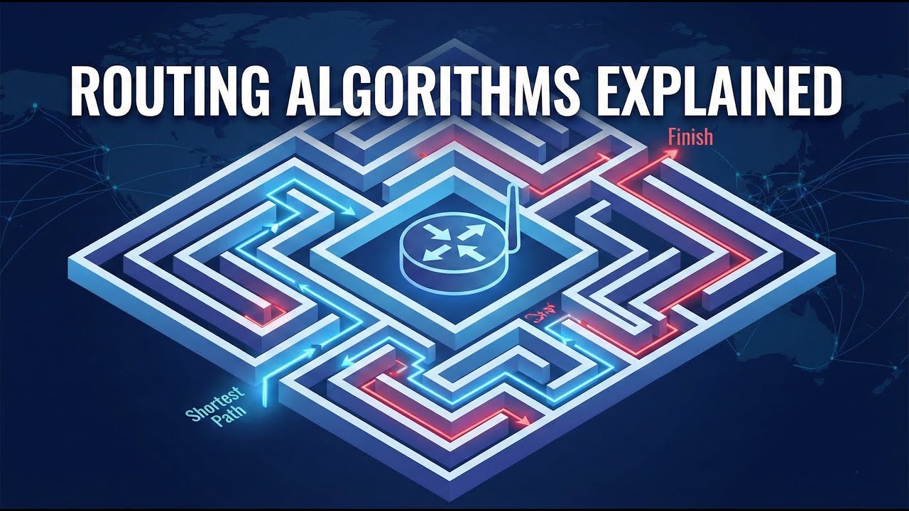 Routing Algorithms (Dijkstra vs DVR) & IP Fragmentation | Networks Module 4