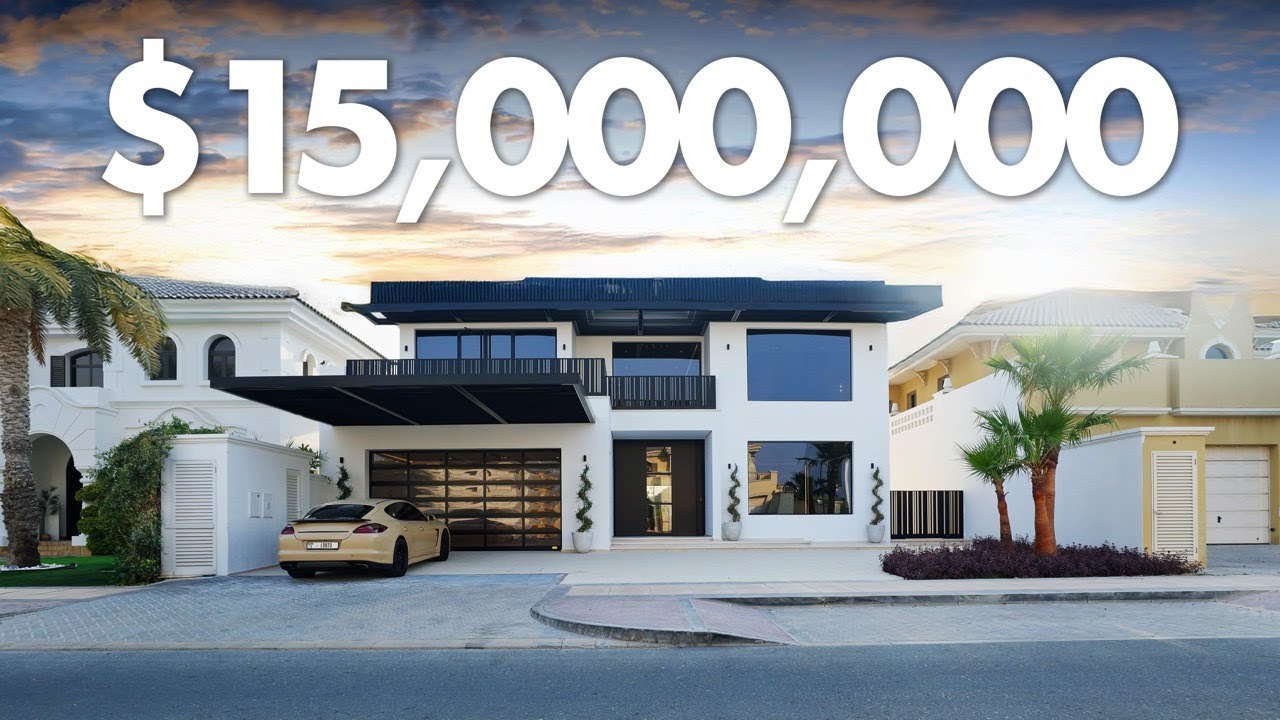 TOURING A BRAND NEW FULLY UPGRADED VILLA IN PALM JUMEIRAH | Luxury Dubai Real Estate Tour 2025