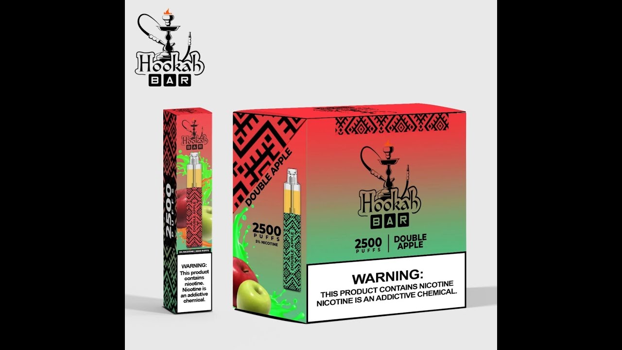Hookah Bar Disposable Pods (2500 Puffs)-Restocked at Vape Gate UAE