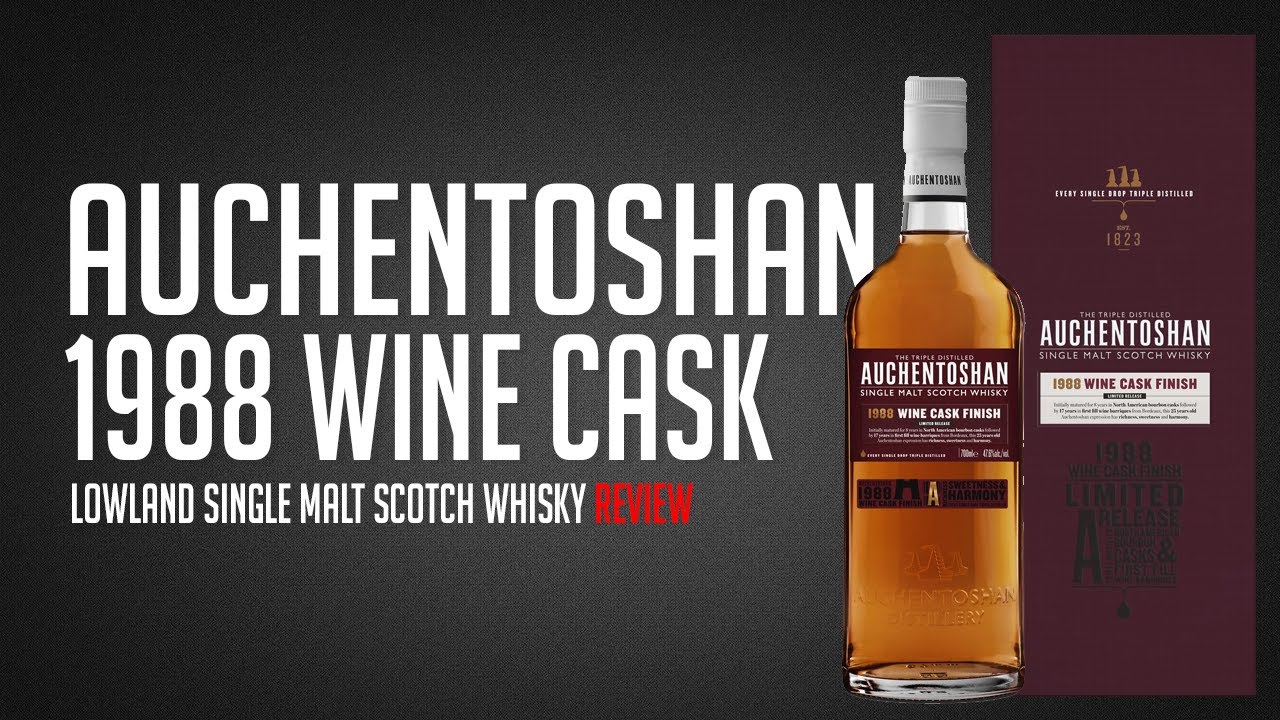 Auchentoshan 1988 Wine Cask (25 Year Greatness!)