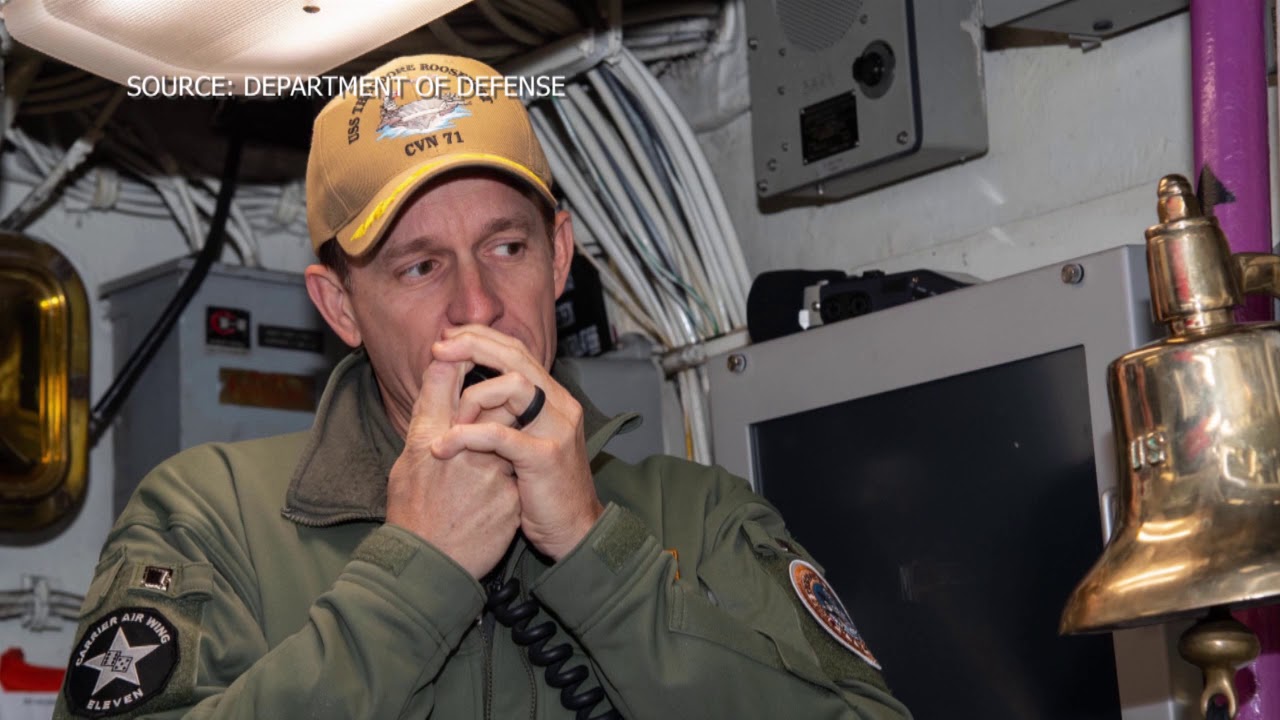 Families, Sailors, Former Classmates Show Support For Fired Aircraft Carrier Captain