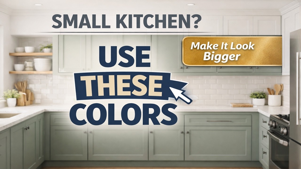 10 Cabinet Colors That Make Small Kitchens Look HUGE in 2026
