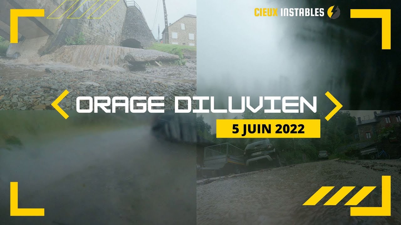 ORAGE DILUVIEN DU 5 JUIN 2022 [EP02-SAISON 2022] [4K] - CHASSE EN BELGIQUE [WALLONIE] ⚡📸
