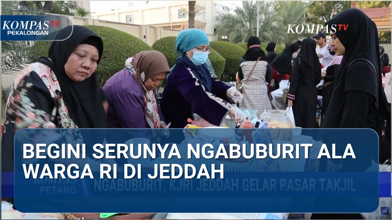 Takjil Gratis & Sholawat! Intip Keseruan Ngabuburit WNI di Jeddah ala Indonesia