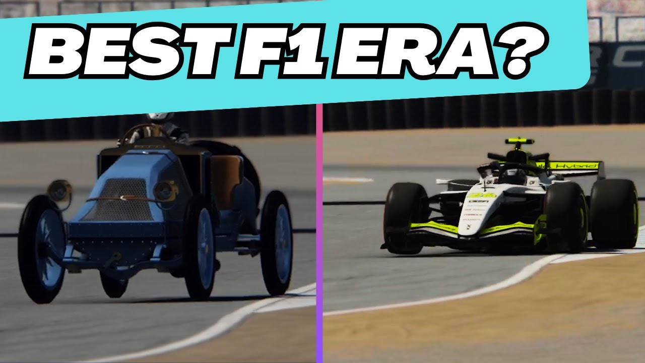 118 Years difference - Ultimate F1 driving comparison!