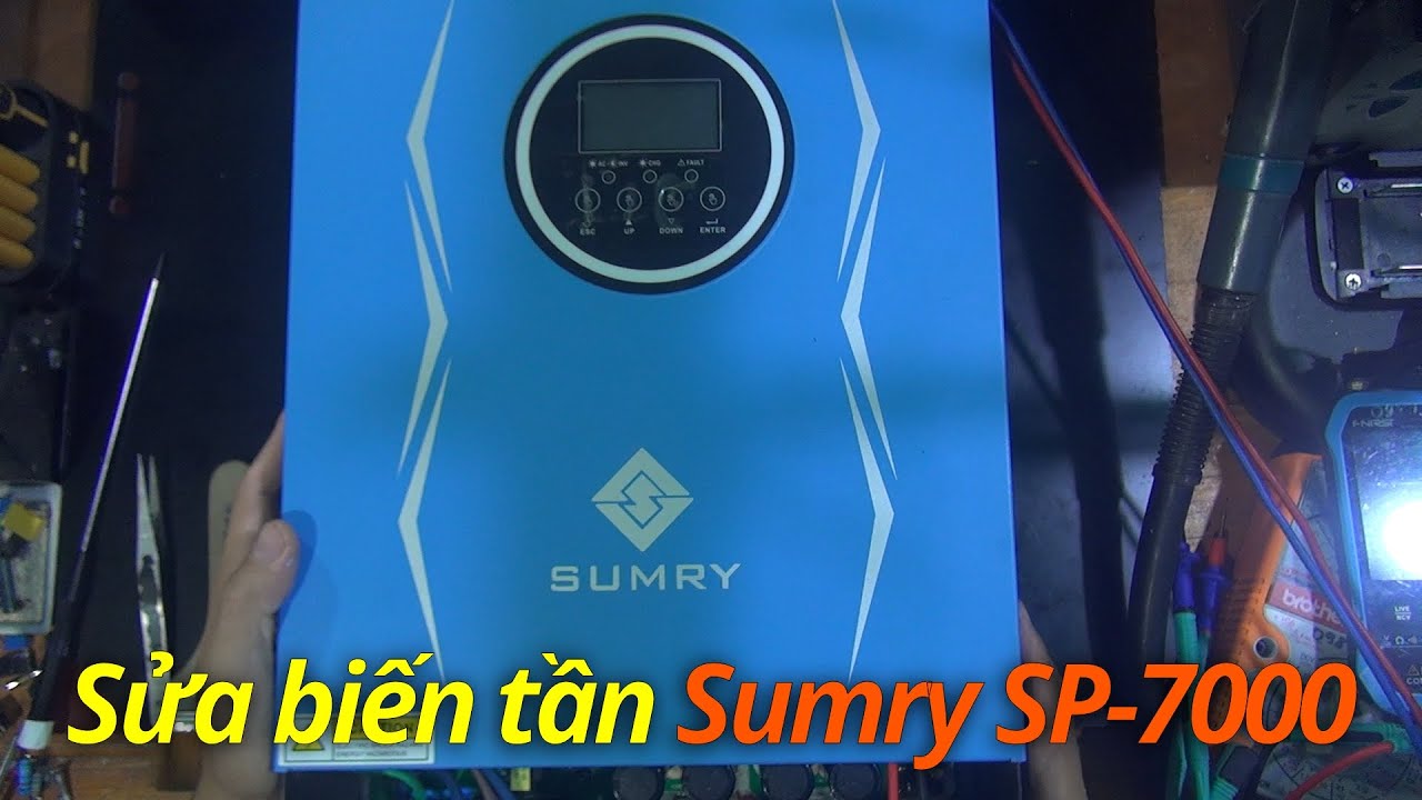 Sửa biến tần Sumry | biến tần năng lượng mặt trời #Inverterhybrid #sumry #sumrysp7000