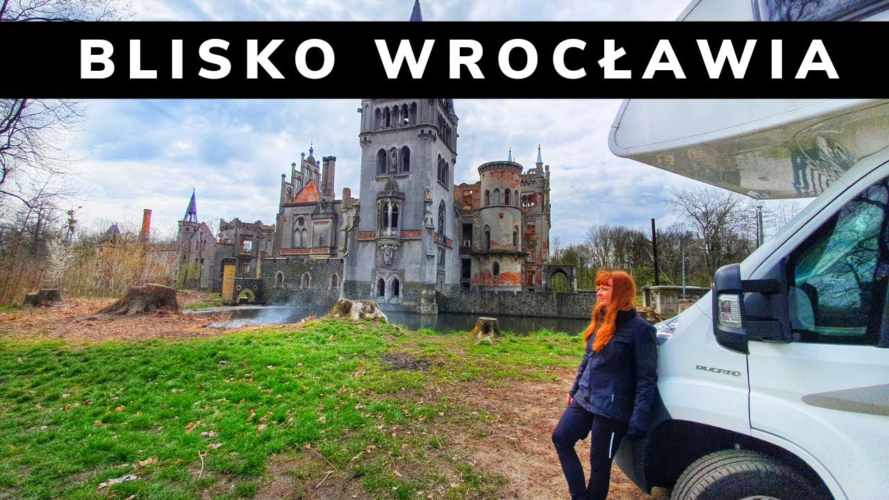 Polska Kamperem.Pałac w Kopicach,Gromnik,Zamek w Goli Dzierżoniowskiej,Dolina Bystrzycy,Krobielowice