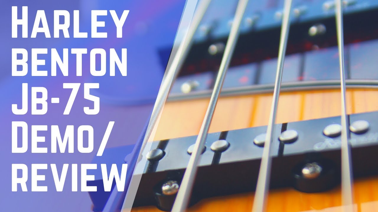 Harley Benton JB-75 SB Demo and Review