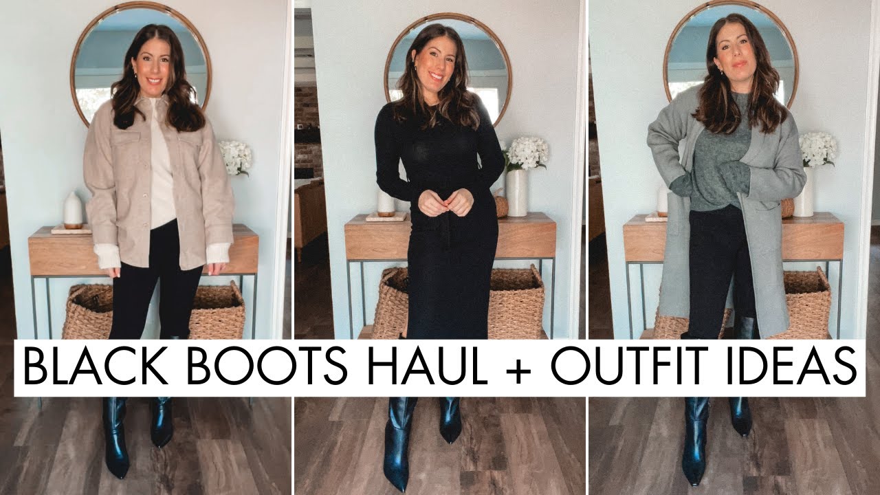 Why Black Knee High Boots Are a Must Have This Season!