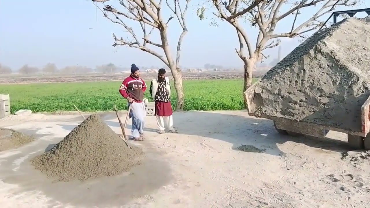8 5 12 ka concrete block banane ka mukmmal tarika is video mein.#bashirsaivra 