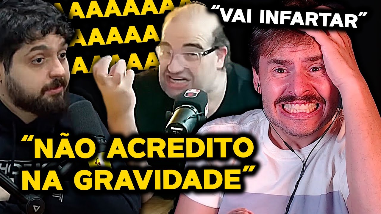 MONARK TIRA SERJÃO DO SÉRIO EM DEBATE SOBRE GRAVIDADE
