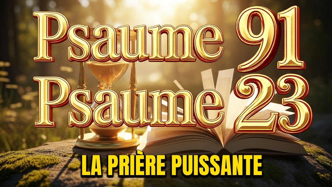 PRIÈRE DU JOUR 08 MARS – PSAUME 91 et PSAUME 23–Les deux PRIÈRES LES PLUS PUISSANTES de la BIBLE