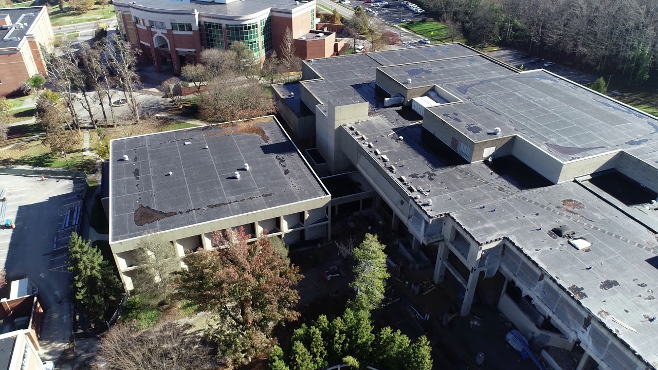 Flying around the ETSU campus