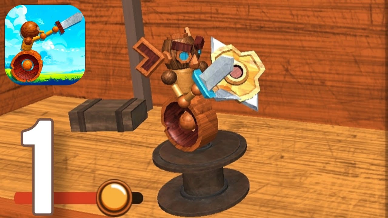 Wood Guy - Gameplay Walkthrough Part 1 - Level 1 - 25 (ios,Android)
