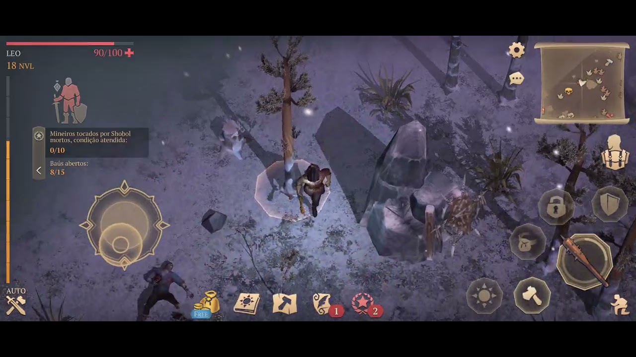 Jogo de sobrevivência. Grim Soul 
