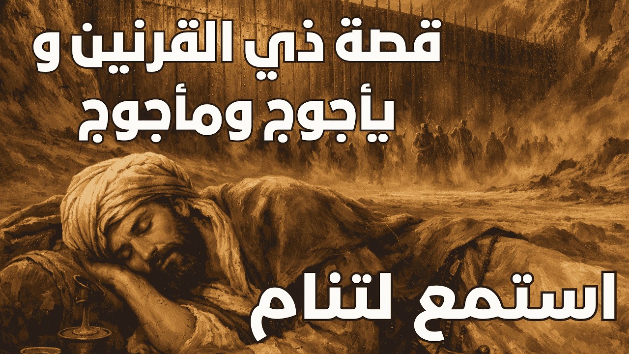 أعظم قصة في التاريخ: ذي القرنين ويأجوج ومأجوج بصوت هادئ للنوم 