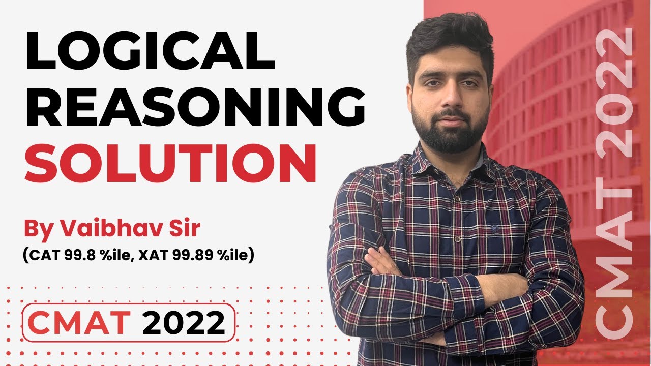 CMAT 2022 Logical Reasoning Solution || CMAT 2022 Previous Year Paper Solutions