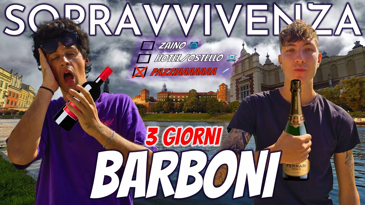 Si può SOPRAVVIVERE 3 giorni SENZA ZAINO e SENZA ALLOGGIO a CRACOVIA?🇵🇱