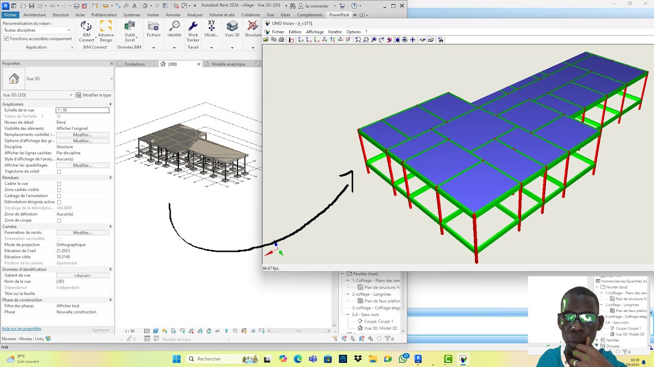 V06-Exportation entre Revit 2024 & Graitec OMD