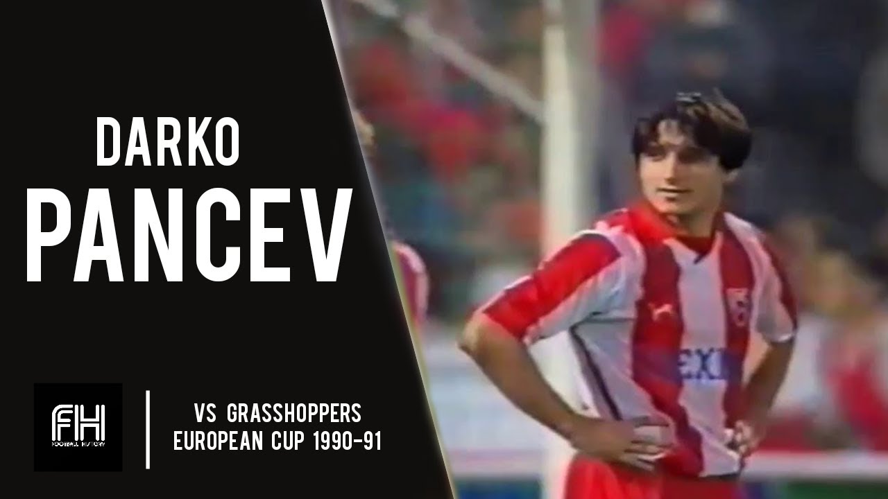 Darko Pancev ● Skills ● Grasshoppers 1:4 Crvena Zvezda ● European Cup 1990/91