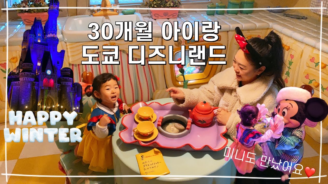 30개월 아이랑 도쿄 디즈니랜드 가기 |  육아로그 |  여행로그 |