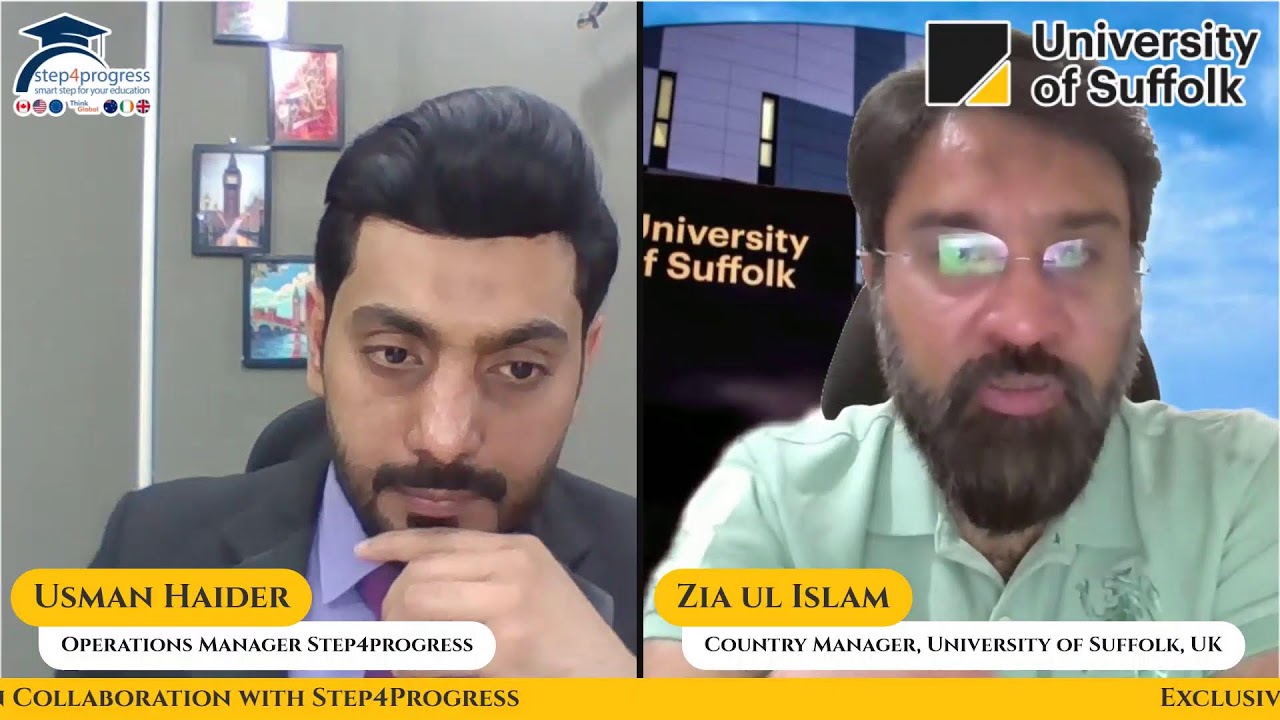 Exclusive Webinar with University of Suffolk – In Collaboration with Step4Progress