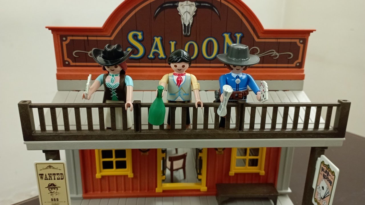 SALOON WESTERN PLAYMOBIL (70946) - NOVEDADES OESTE 2022 VAQUEROS
