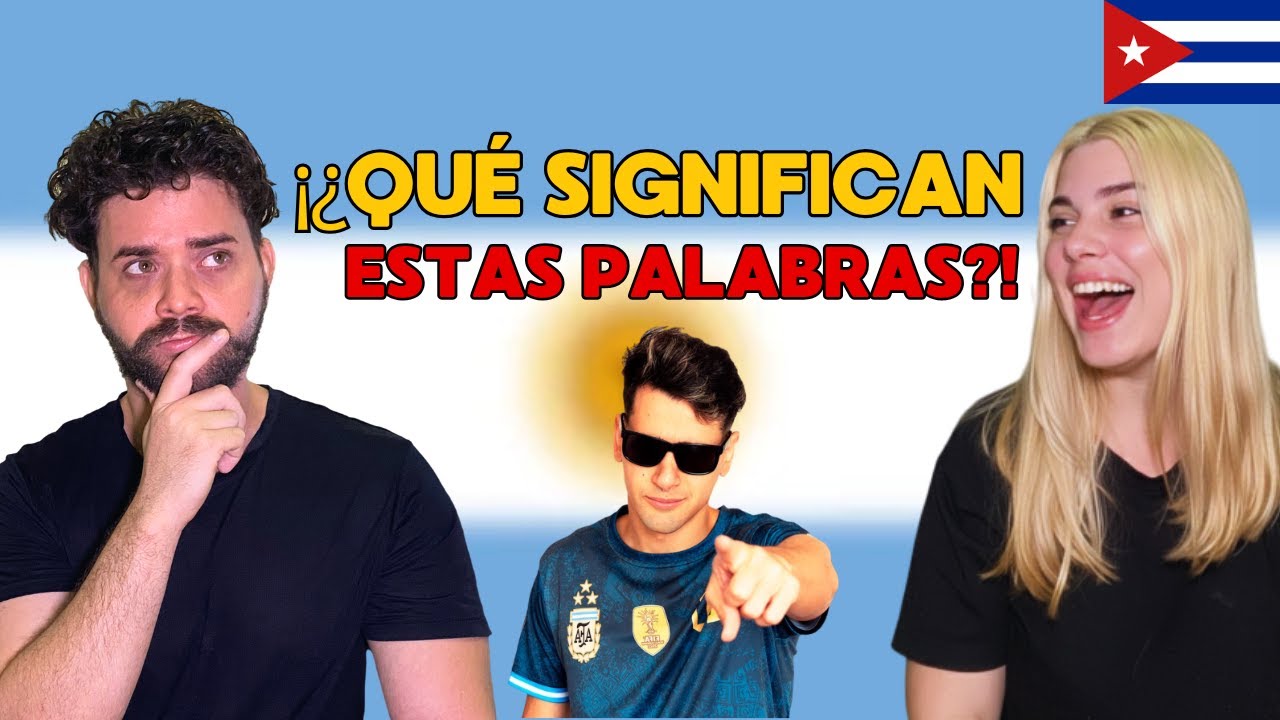 ¡No entendíamos NADA! 😂 Reaccionamos al lunfardo argentino 🇦🇷