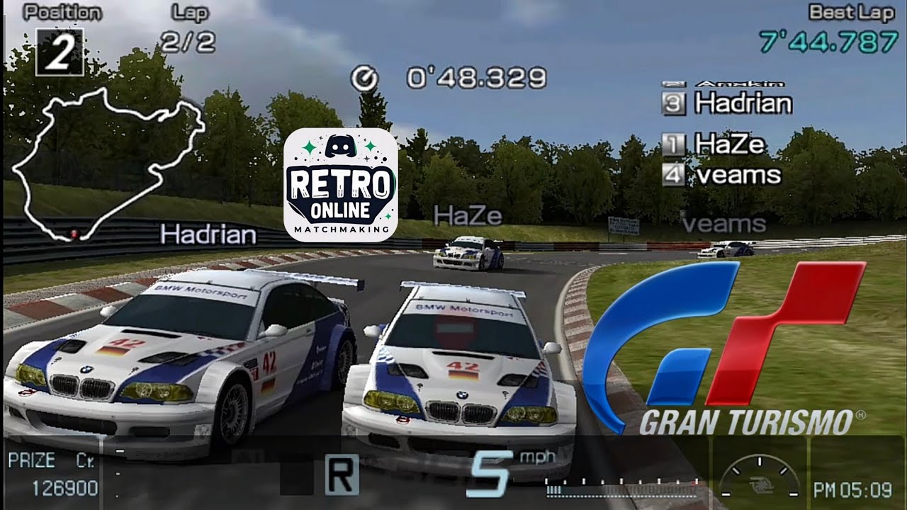 Insane M3 GTR Multiplayer Battle Nürburgring | Gran Turismo PSP | Join Our Discord Community