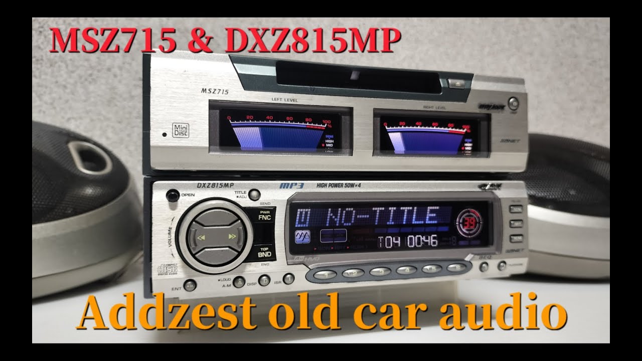 ADDZEST  DXZ815MP/MSZ715　old car audio