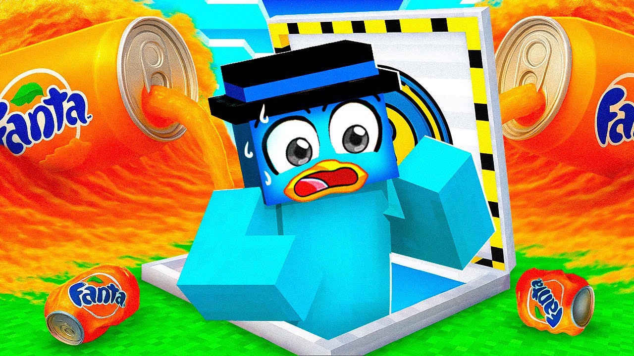 Tsunami de FANTA vs Bunker 100% SEGURO en Minecraft!
