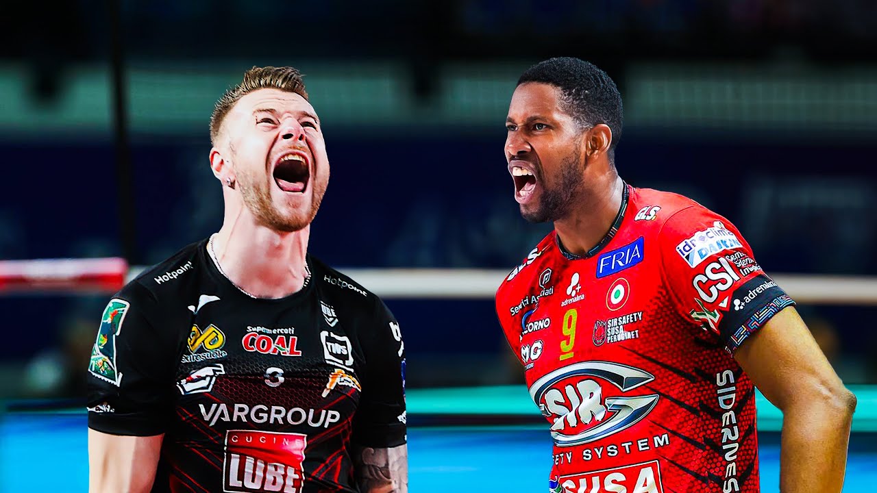Ivan Zaytsev vs Wilfredo Leon | Lube vs Perugia | Supercoppa Final 2023