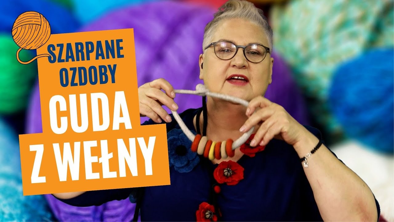 Szarpane ozdoby, czyli cuda z wełny