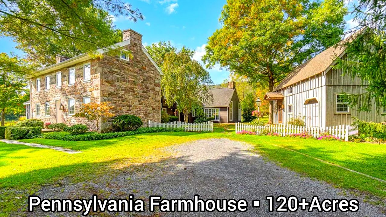 Pennsylvania Farms For Sale | 120+ Acres | Pennsylvania Land For Sale | Heated Shop | Ponds | Barns