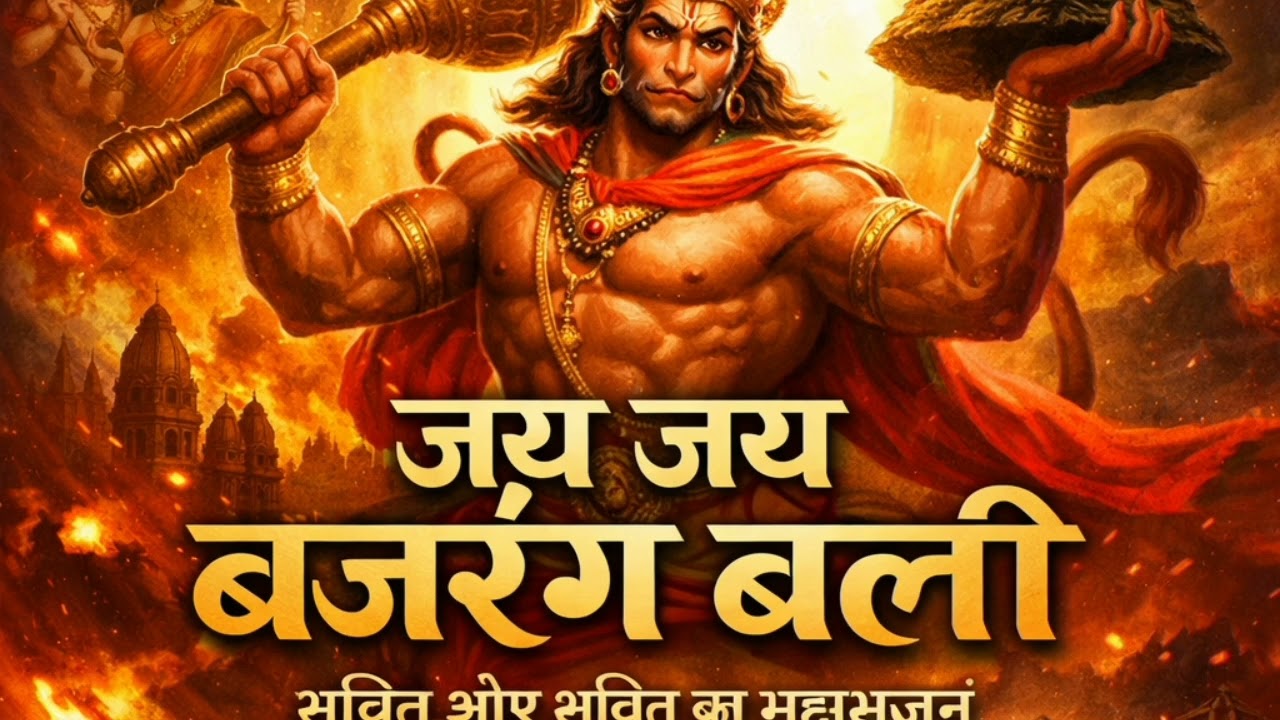जय जय बजरंग बली | Powerful Hanuman Bhajan | Jai Hanuman | Bhakti Song
